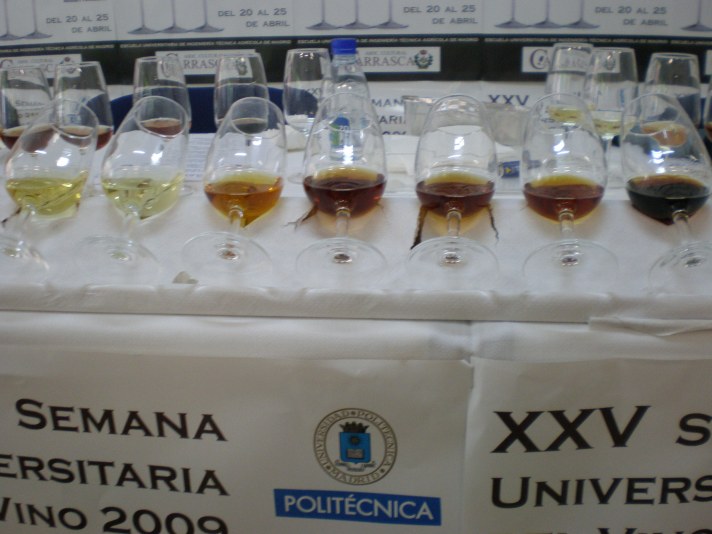 XXV Semana Universitaria del Vino: Cata vinos generosos